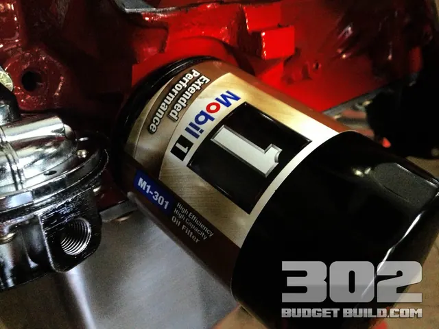 Install a new Mobil 1 oil filter or oil filter of your choice after the adapter is installed